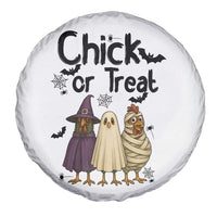 Funny Halloween Chicken Spare Tire Cover Chick Or Treat Spooky Gift - Wonder Print Shop