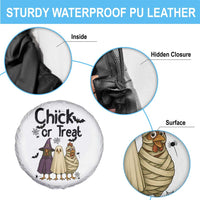 Funny Halloween Chicken Spare Tire Cover Chick Or Treat Spooky Gift - Wonder Print Shop
