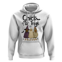 Funny Halloween Chicken Hoodie Chick Or Treat Spooky Gift - Wonder Print Shop