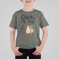 Funny Halloween Chicken T Shirt For Kid Chick Or Treat Spooky Gift - Wonder Print Shop