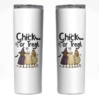 Funny Halloween Chicken Skinny Tumbler Chick Or Treat Spooky Gift