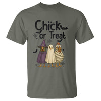 Funny Halloween Chicken T Shirt Chick Or Treat Spooky Gift - Wonder Print Shop