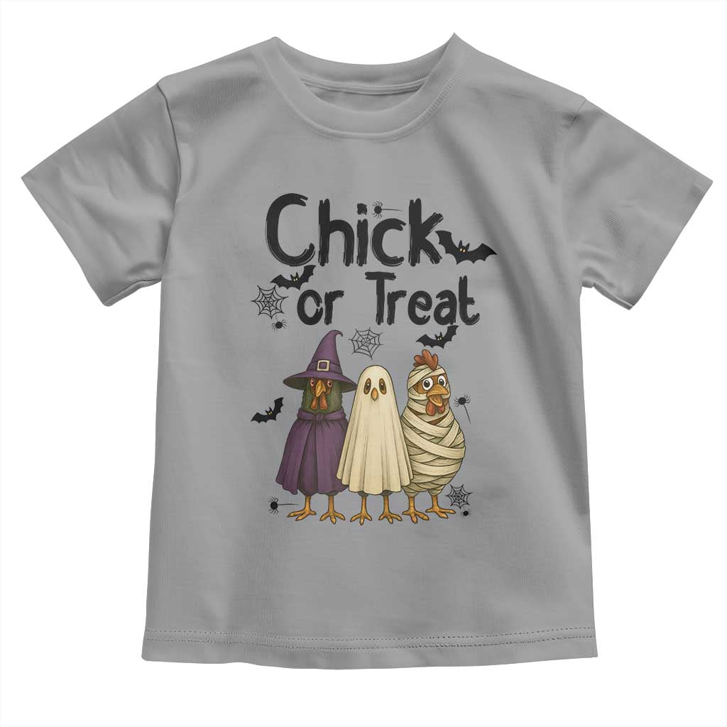 Funny Halloween Chicken Toddler T Shirt Chick Or Treat Spooky Gift - Wonder Print Shop