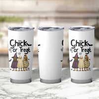 Funny Halloween Chicken Tumbler Cup Chick Or Treat Spooky Gift