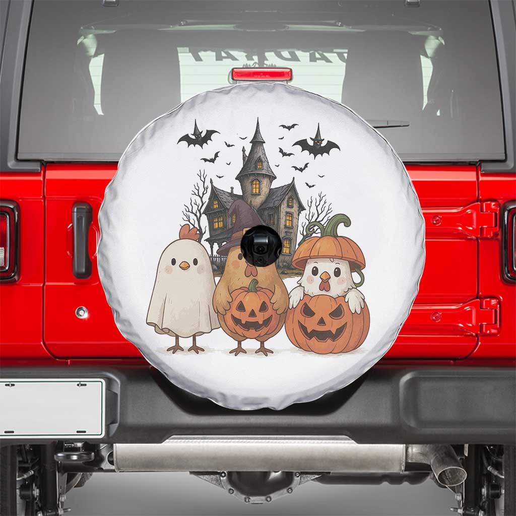 Halloween Chicken Cosplay Spare Tire Cover Funny Farm Life Gift - Wonder Print Shop