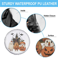 Halloween Chicken Cosplay Spare Tire Cover Funny Farm Life Gift - Wonder Print Shop