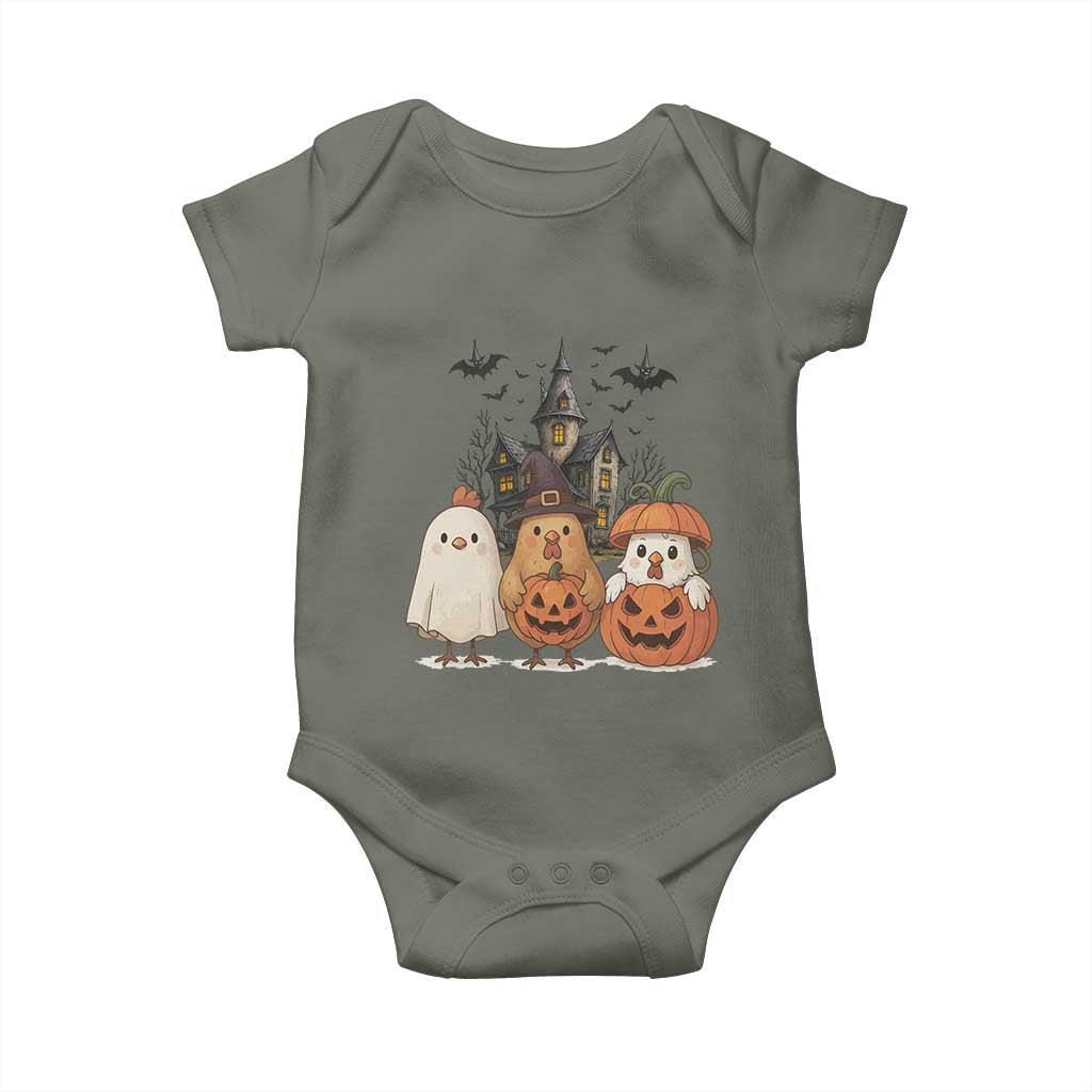 Halloween Chicken Cosplay Baby Onesie Funny Farm Life Gift - Wonder Print Shop