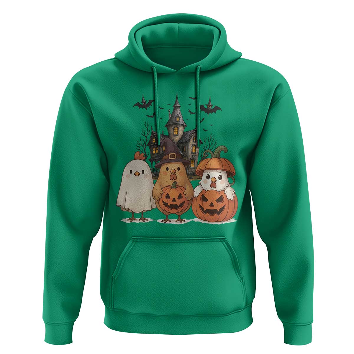 Halloween Chicken Cosplay Hoodie Funny Farm Life Gift - Wonder Print Shop