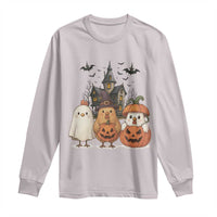 Halloween Chicken Cosplay Long Sleeve Shirt Funny Farm Life Gift - Wonder Print Shop