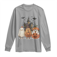 Halloween Chicken Cosplay Long Sleeve Shirt Funny Farm Life Gift - Wonder Print Shop