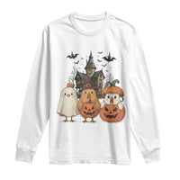 Halloween Chicken Cosplay Long Sleeve Shirt Funny Farm Life Gift - Wonder Print Shop