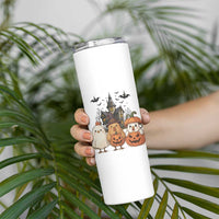 Halloween Chicken Cosplay Skinny Tumbler Funny Farm Life Gift