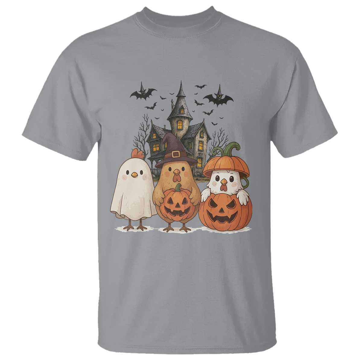 Halloween Chicken Cosplay T Shirt Funny Farm Life Gift - Wonder Print Shop