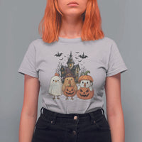 Halloween Chicken Cosplay T Shirt For Women Funny Farm Life Gift - Wonder Print Shop