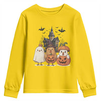 Halloween Chicken Cosplay Youth Sweatshirt Funny Farm Life Gift - Wonder Print Shop