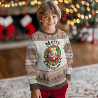 Funny Xmas Chicken Lovers Ugly Christmas Sweater Merry Chickmas Santa Gift TS12