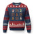 Cute Christmas Chicken With Xmas Coquette Bow Ugly Christmas Sweater - Wonder Print Shop