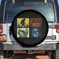 Mothman Bigfoot Chupacabra Jersey Devil Spare Tire Cover Cryptid Legends Gift - Wonder Print Shop
