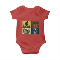 Mothman Bigfoot Chupacabra Jersey Devil Baby Onesie Cryptid Legends Gift - Wonder Print Shop