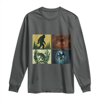 Mothman Bigfoot Chupacabra Jersey Devil Long Sleeve Shirt Cryptid Legends Gift - Wonder Print Shop