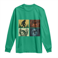 Mothman Bigfoot Chupacabra Jersey Devil Long Sleeve Shirt Cryptid Legends Gift - Wonder Print Shop