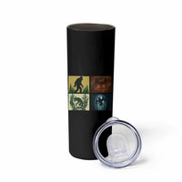 Mothman Bigfoot Chupacabra Jersey Devil Skinny Tumbler Cryptid Legends Gift