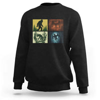 Mothman Bigfoot Chupacabra Jersey Devil Sweatshirt Cryptid Legends Gift - Wonder Print Shop