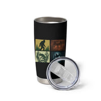 Mothman Bigfoot Chupacabra Jersey Devil Tumbler Cup Cryptid Legends Gift