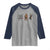 Christmas Cryptid Gift Raglan Shirt Bigfoot Jersey Devil Mothman Santa - Wonder Print Shop