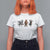 Christmas Cryptid Gift T Shirt For Women Bigfoot Jersey Devil Mothman Santa - Wonder Print Shop