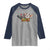 Mothman And Jersey Devil Raglan Shirt Merry Cryptmas Funny Holiday Gift - Wonder Print Shop