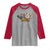 Mothman And Jersey Devil Raglan Shirt Merry Cryptmas Funny Holiday Gift - Wonder Print Shop