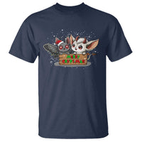 Mothman And Jersey Devil T Shirt Merry Cryptmas Funny Holiday Gift - Wonder Print Shop