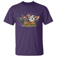 Mothman And Jersey Devil T Shirt Merry Cryptmas Funny Holiday Gift - Wonder Print Shop