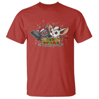Mothman And Jersey Devil T Shirt Merry Cryptmas Funny Holiday Gift - Wonder Print Shop