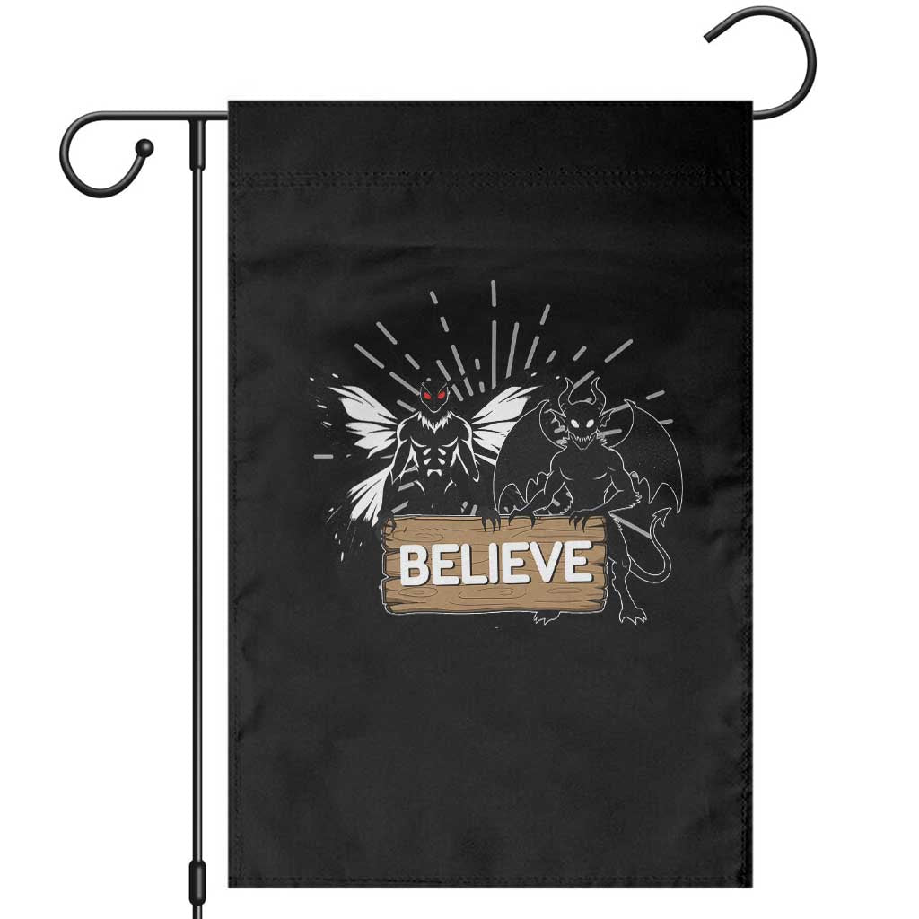 Mothman Jersey Devil Garden Flag Believe Cryptid Folklore Gift - Wonder Print Shop