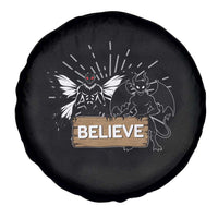 Mothman Jersey Devil Spare Tire Cover Believe Cryptid Folklore Gift - Wonder Print Shop