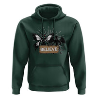 Mothman Jersey Devil Hoodie Believe Cryptid Folklore Gift - Wonder Print Shop