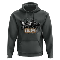 Mothman Jersey Devil Hoodie Believe Cryptid Folklore Gift - Wonder Print Shop