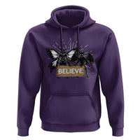 Mothman Jersey Devil Hoodie Believe Cryptid Folklore Gift - Wonder Print Shop