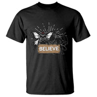 Mothman Jersey Devil T Shirt Believe Cryptid Folklore Gift - Wonder Print Shop