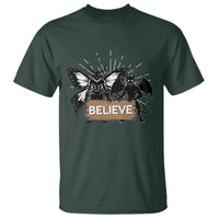 Mothman Jersey Devil T Shirt Believe Cryptid Folklore Gift - Wonder Print Shop