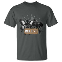 Mothman Jersey Devil T Shirt Believe Cryptid Folklore Gift - Wonder Print Shop