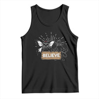 Mothman Jersey Devil Tank Top Believe Cryptid Folklore Gift - Wonder Print Shop