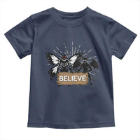 Mothman Jersey Devil Toddler T Shirt Believe Cryptid Folklore Gift - Wonder Print Shop