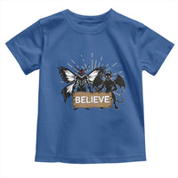 Mothman Jersey Devil Toddler T Shirt Believe Cryptid Folklore Gift - Wonder Print Shop