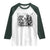 Bigfoot Jersey Devil Raglan Shirt Arm Wrestling Funny Cryptid Gift - Wonder Print Shop