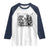 Bigfoot Jersey Devil Raglan Shirt Arm Wrestling Funny Cryptid Gift - Wonder Print Shop