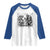Bigfoot Jersey Devil Raglan Shirt Arm Wrestling Funny Cryptid Gift - Wonder Print Shop