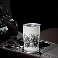 Bigfoot Jersey Devil Tumbler Cup Arm Wrestling Funny Cryptid Gift